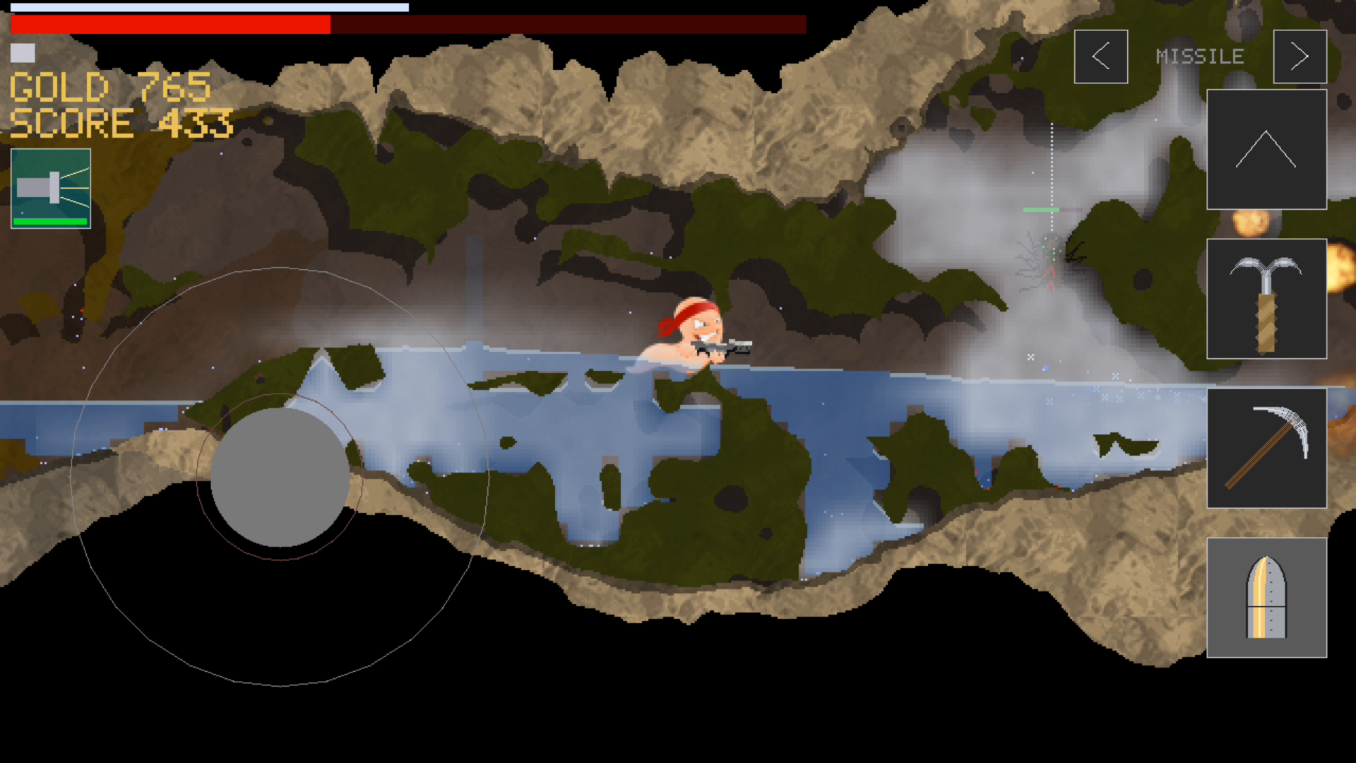 Rainy caves